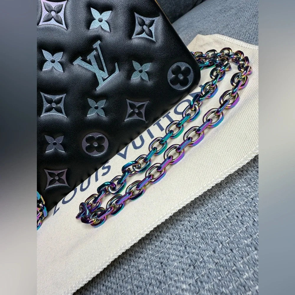 Louis Vuitton Coussin Pochette LV SKI collection Iridescent Hardware - Picture 8 of 17
